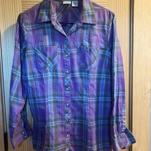 LL Bean plaid shirt